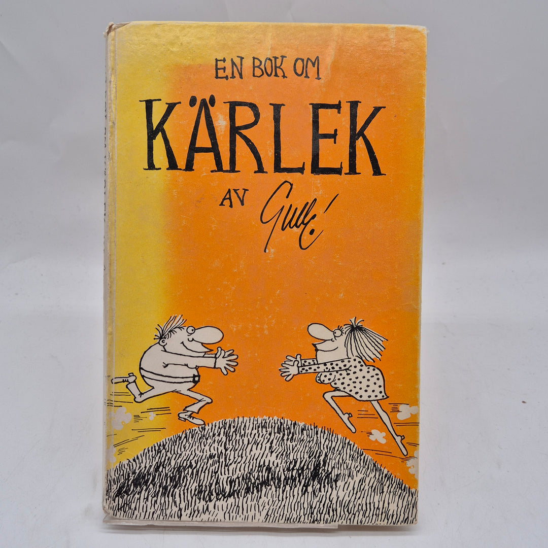 Retro illustrerad kärleksbok Gulle Lindblads förlag