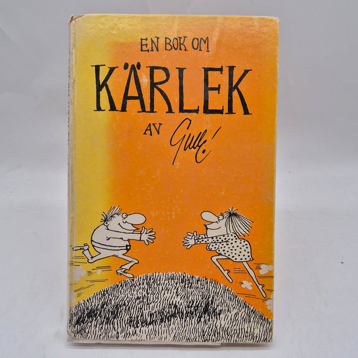 Retro illustrerad kärleksbok Gulle Lindblads förlag