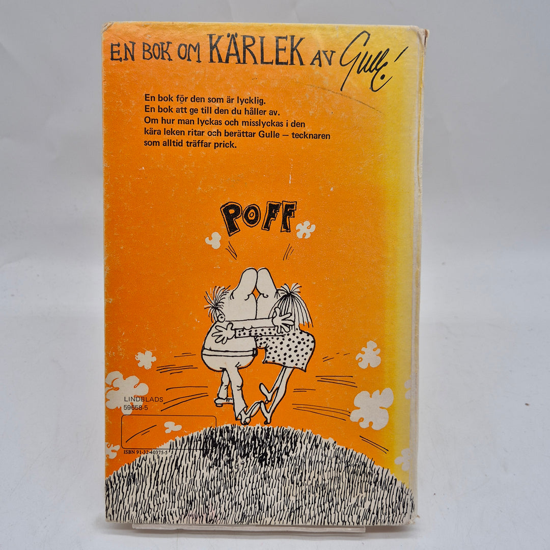 Retro illustrerad kärleksbok Gulle Lindblads förlag