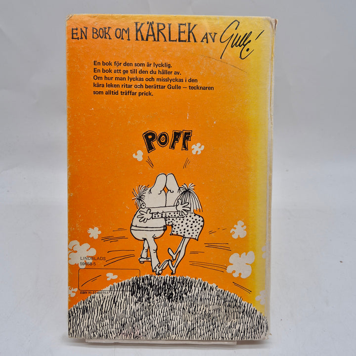 Retro illustrerad kärleksbok Gulle Lindblads förlag