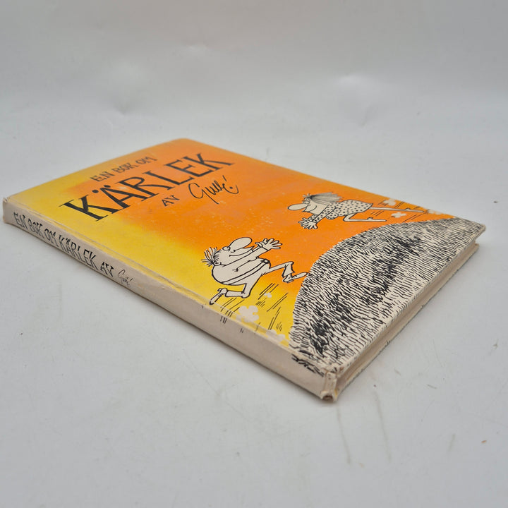 Retro illustrerad kärleksbok Gulle Lindblads förlag