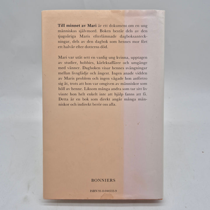 Till minnet av Mari biografi Bonnier retro