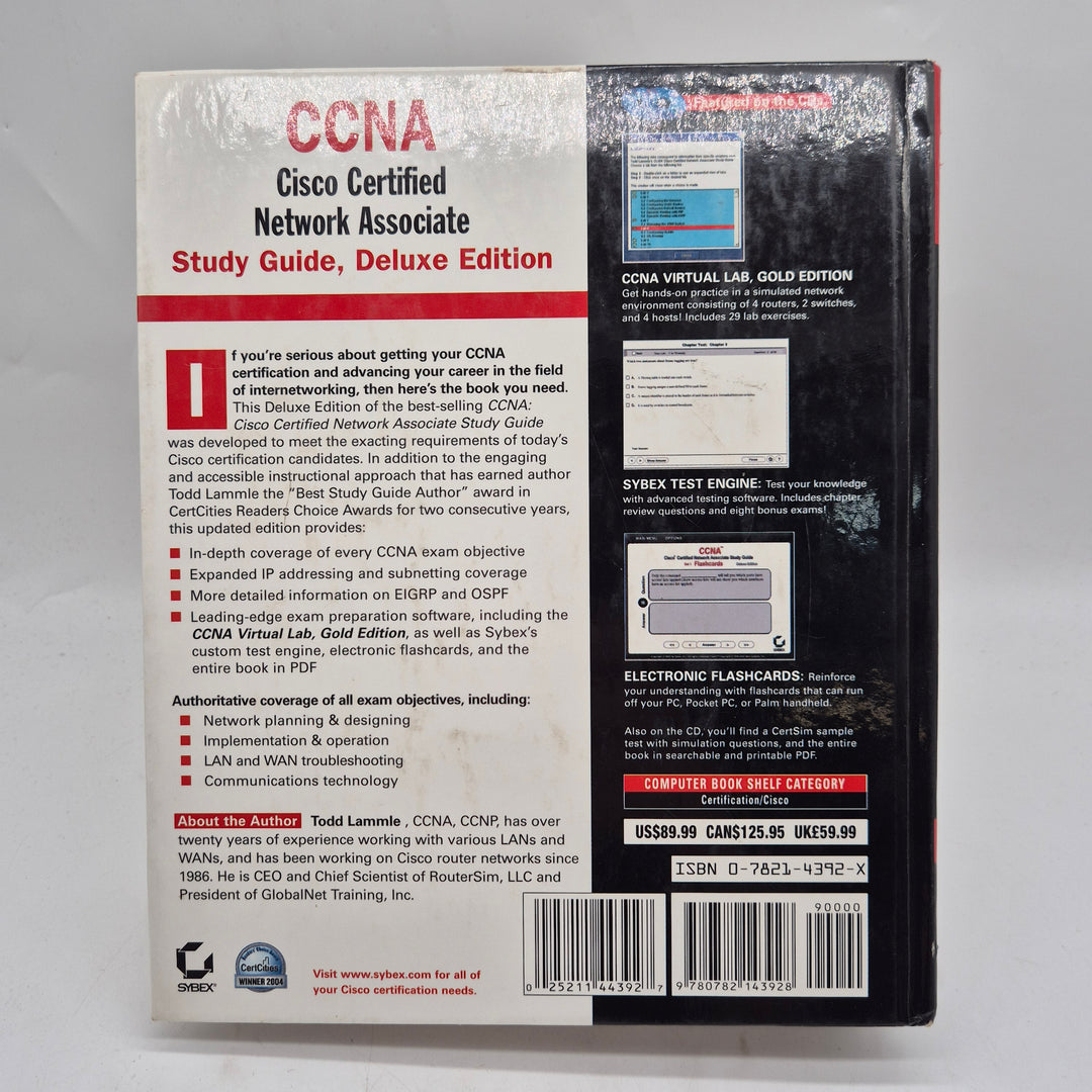 CCNA Cisco Study Guide Deluxe retro bok