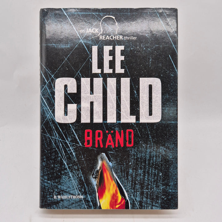 Bränd av Lee Child thriller bok inbunden