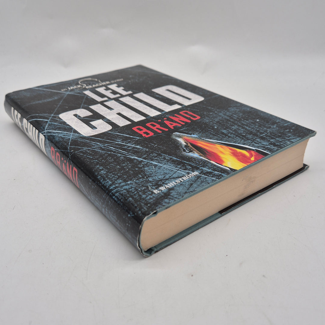 Bränd av Lee Child thriller bok inbunden