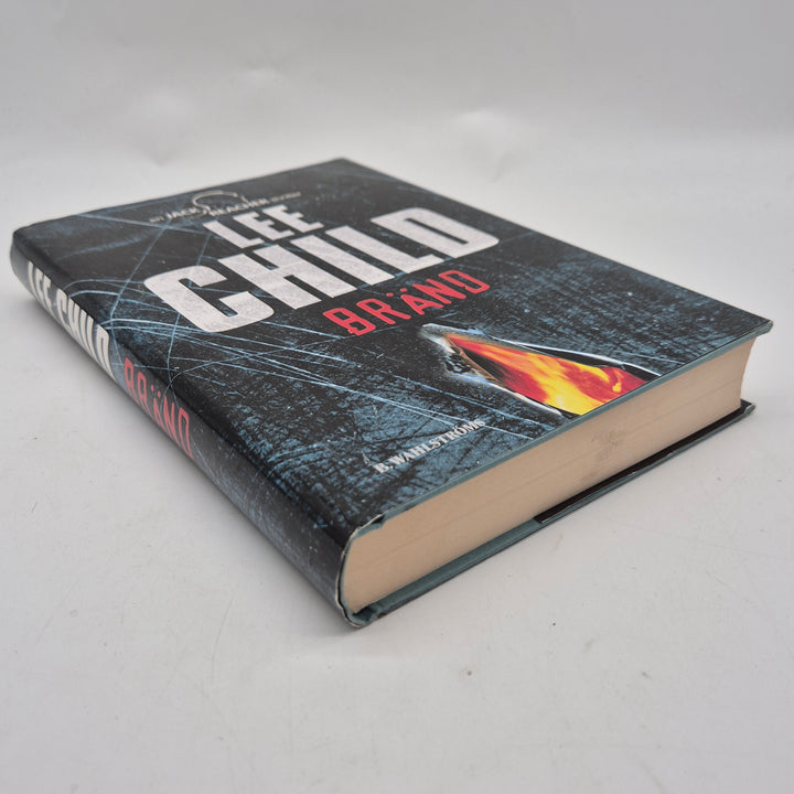 Bränd av Lee Child thriller bok inbunden