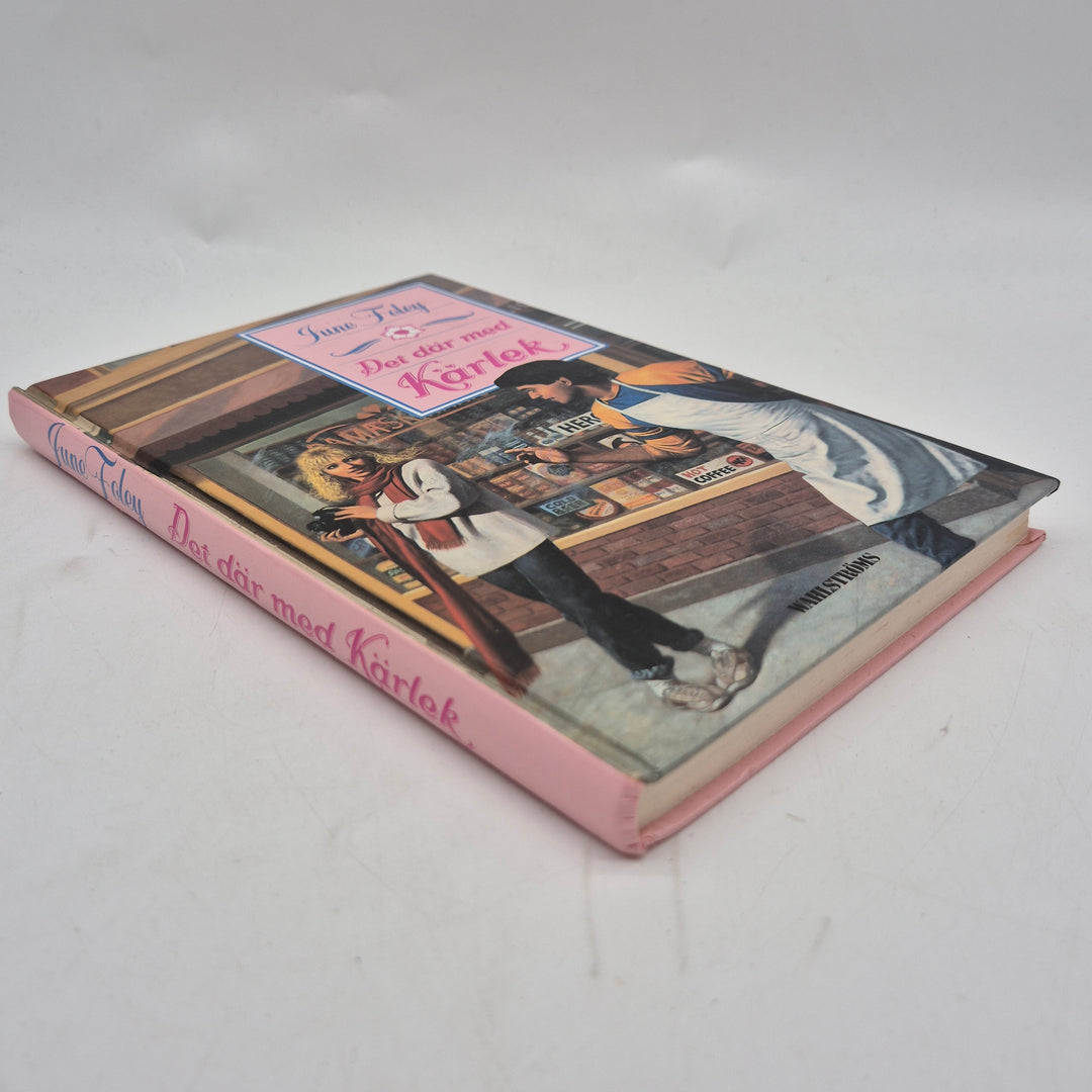 Retro ungdomsbok Det där med kärlek Wahlströms