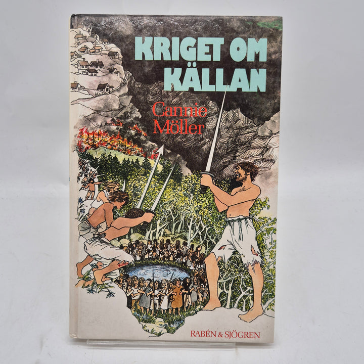 Kriget om källan ungdomsbok retro inbunden