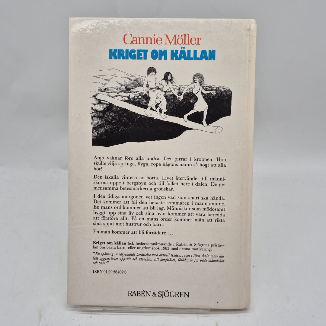 Kriget om källan ungdomsbok retro inbunden