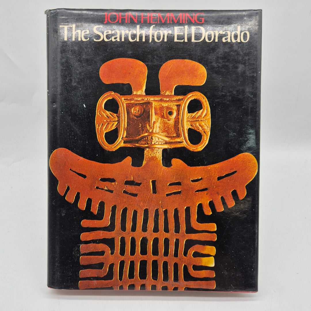 The Search for El Dorado bok svart omslag