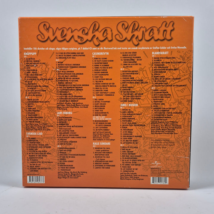 Svenska Skratt retro dubbel CD humorsamling