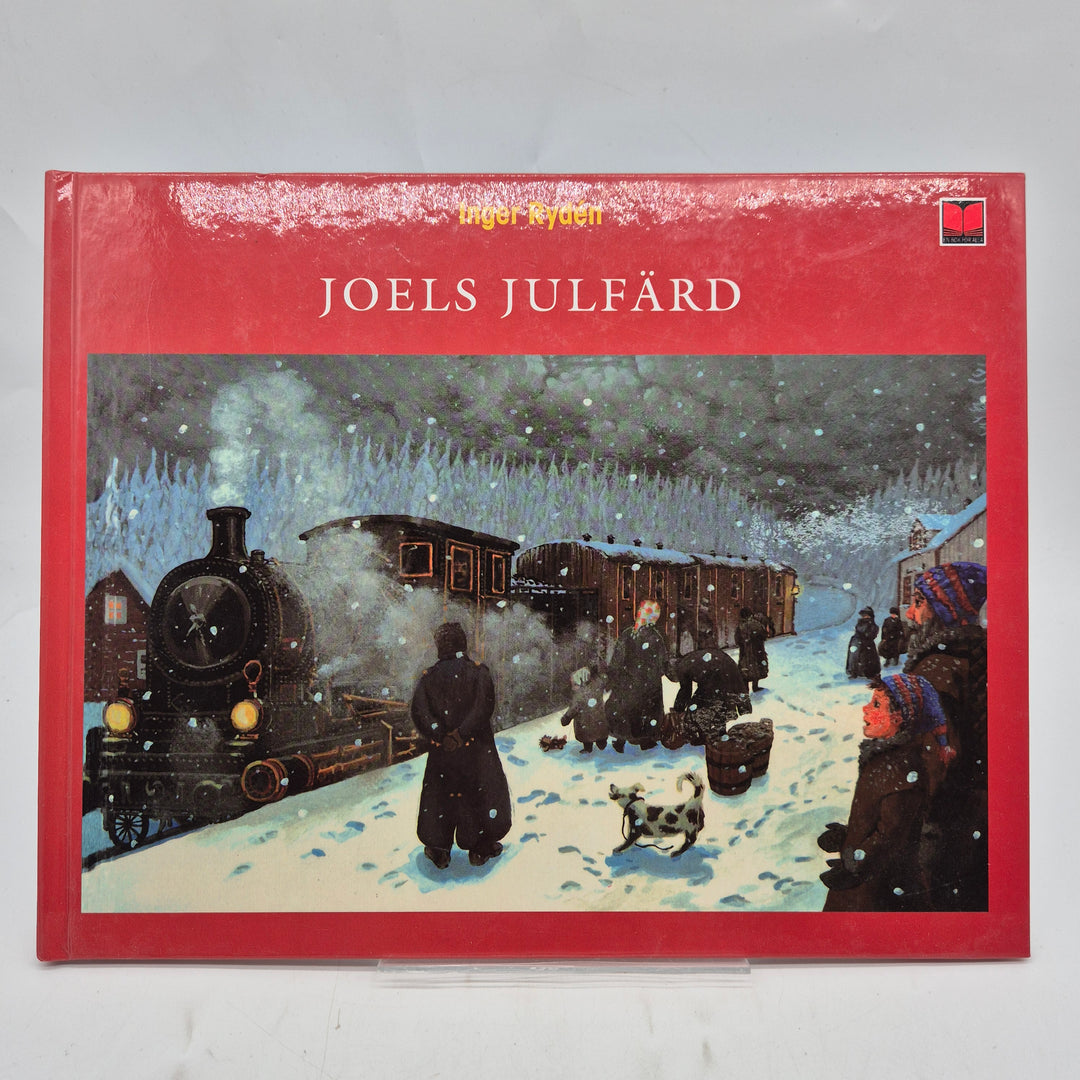 Joels julfärd illustrerad julbarnbok vintage