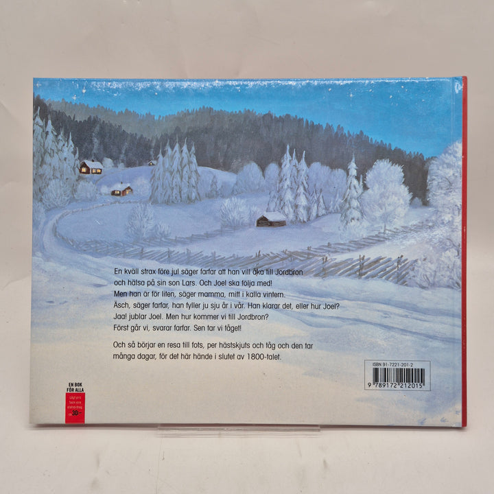 Joels julfärd illustrerad julbarnbok vintage