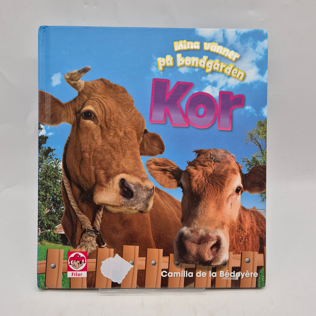 Mina vänner på bondgården Kor faktabok barn