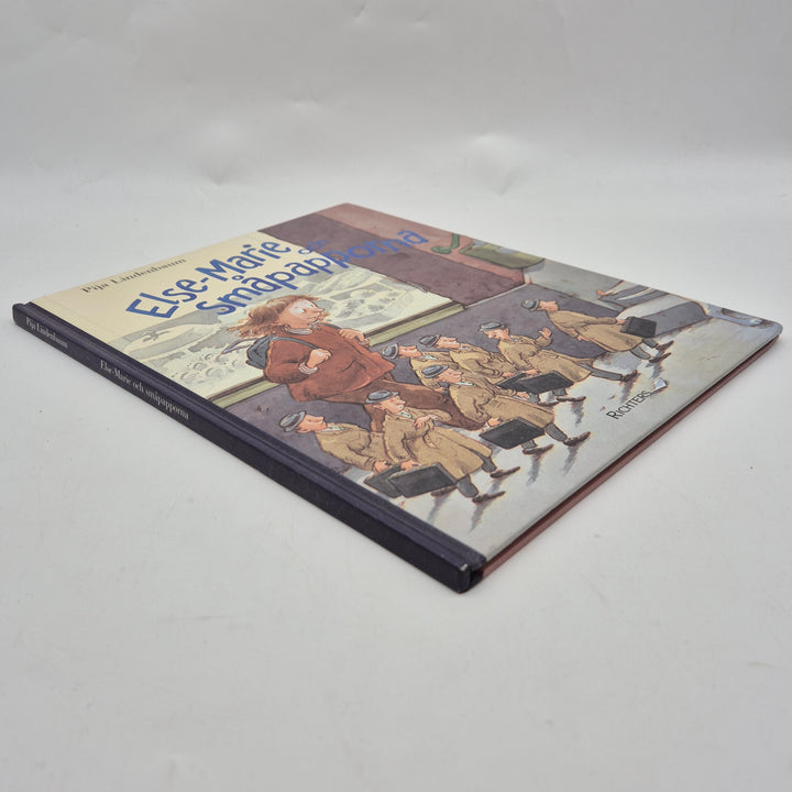 Else-Marie och småpapporna bilderbok Pija Lindenbaum