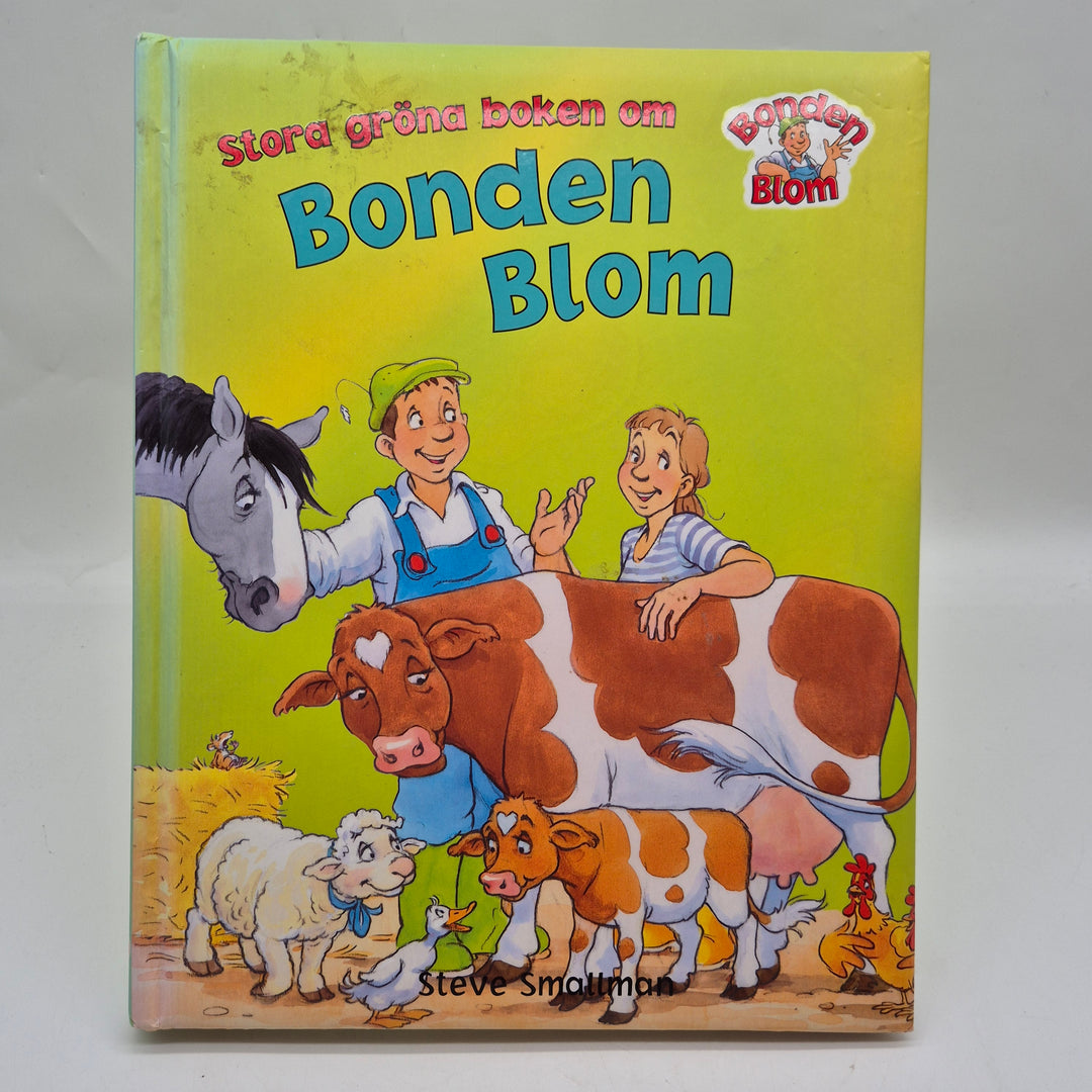 Stora gröna boken om Bonden Blom barnbok