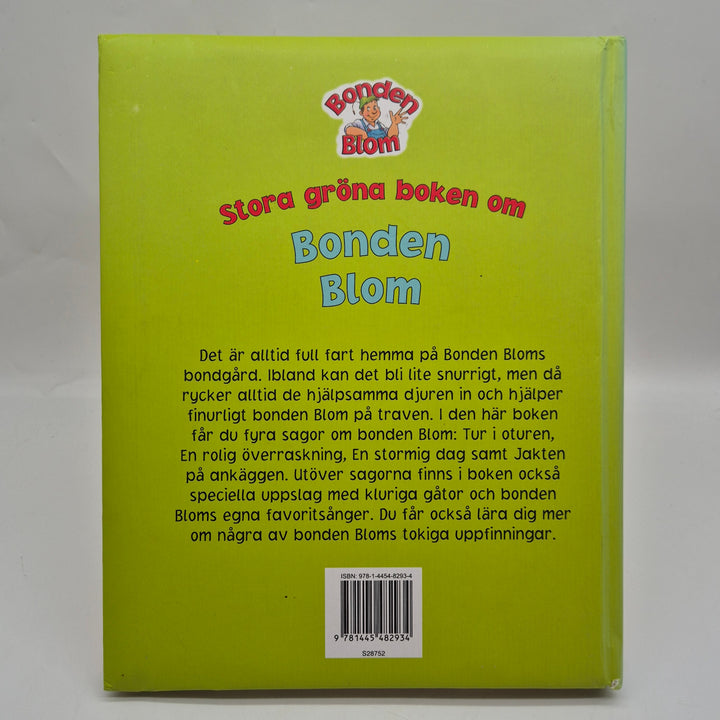 Stora gröna boken om Bonden Blom barnbok