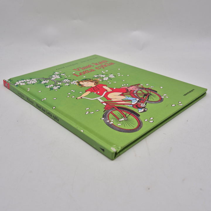 Visst kan Lotta cykla barnbok Astrid Lindgren