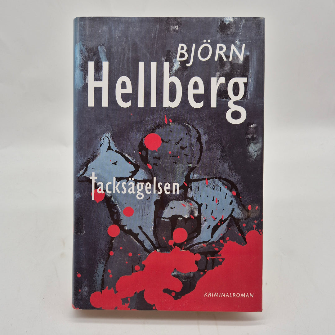 Tacksägelsen kriminalroman Björn Hellberg inbunden begagnad