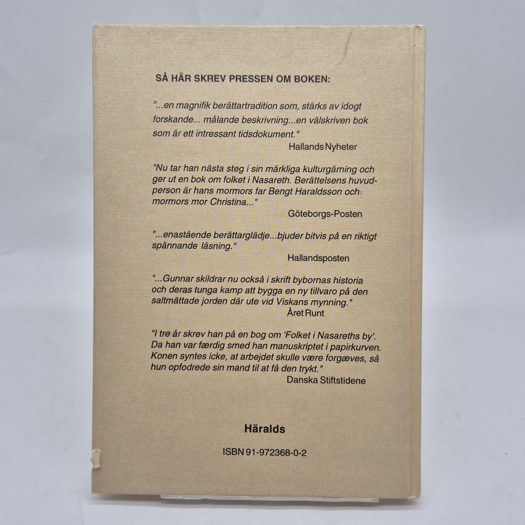 Folket i Nasareths by inbunden lokalhistorisk bok