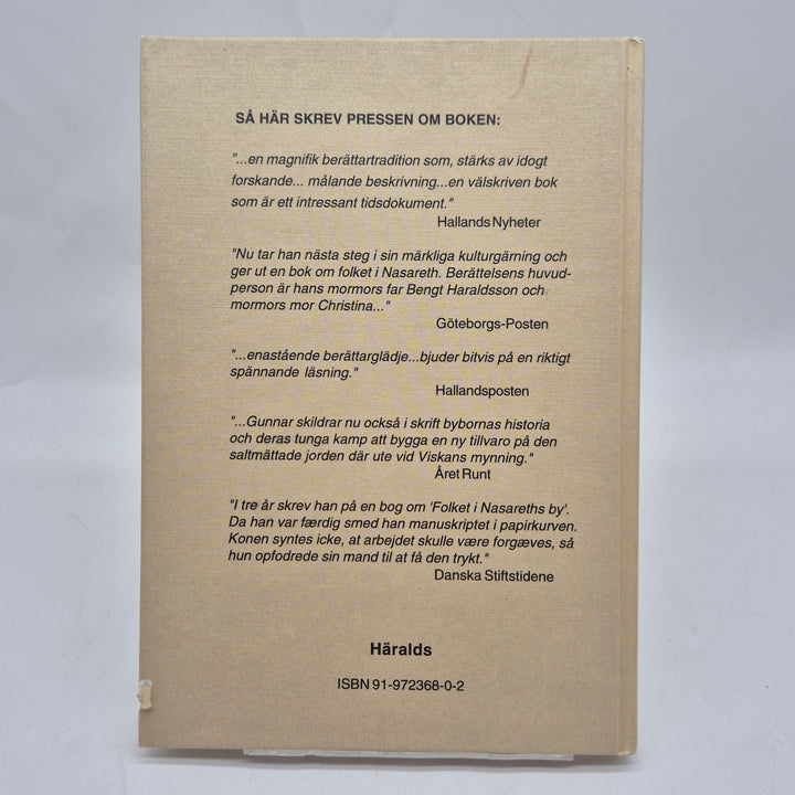 Folket i Nasareths by inbunden lokalhistorisk bok