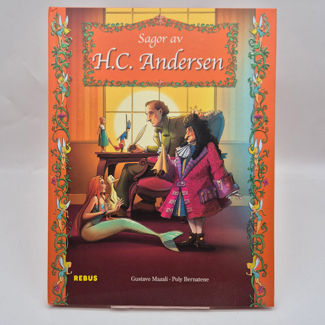 Sagor av H C Andersen inbunden sagobok