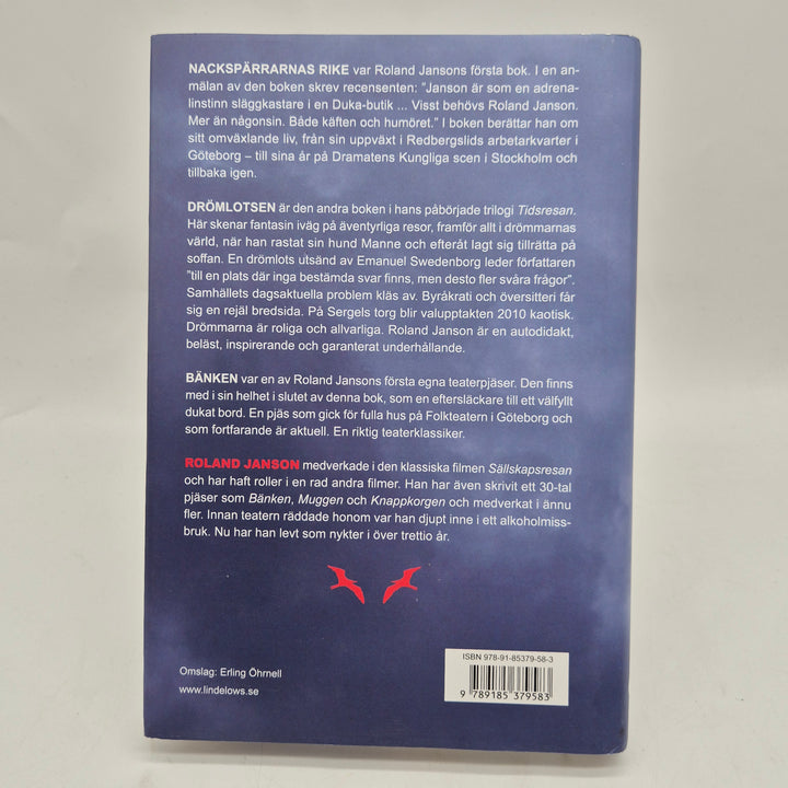 Drömlotsen biografi Roland Janson inbunden bok
