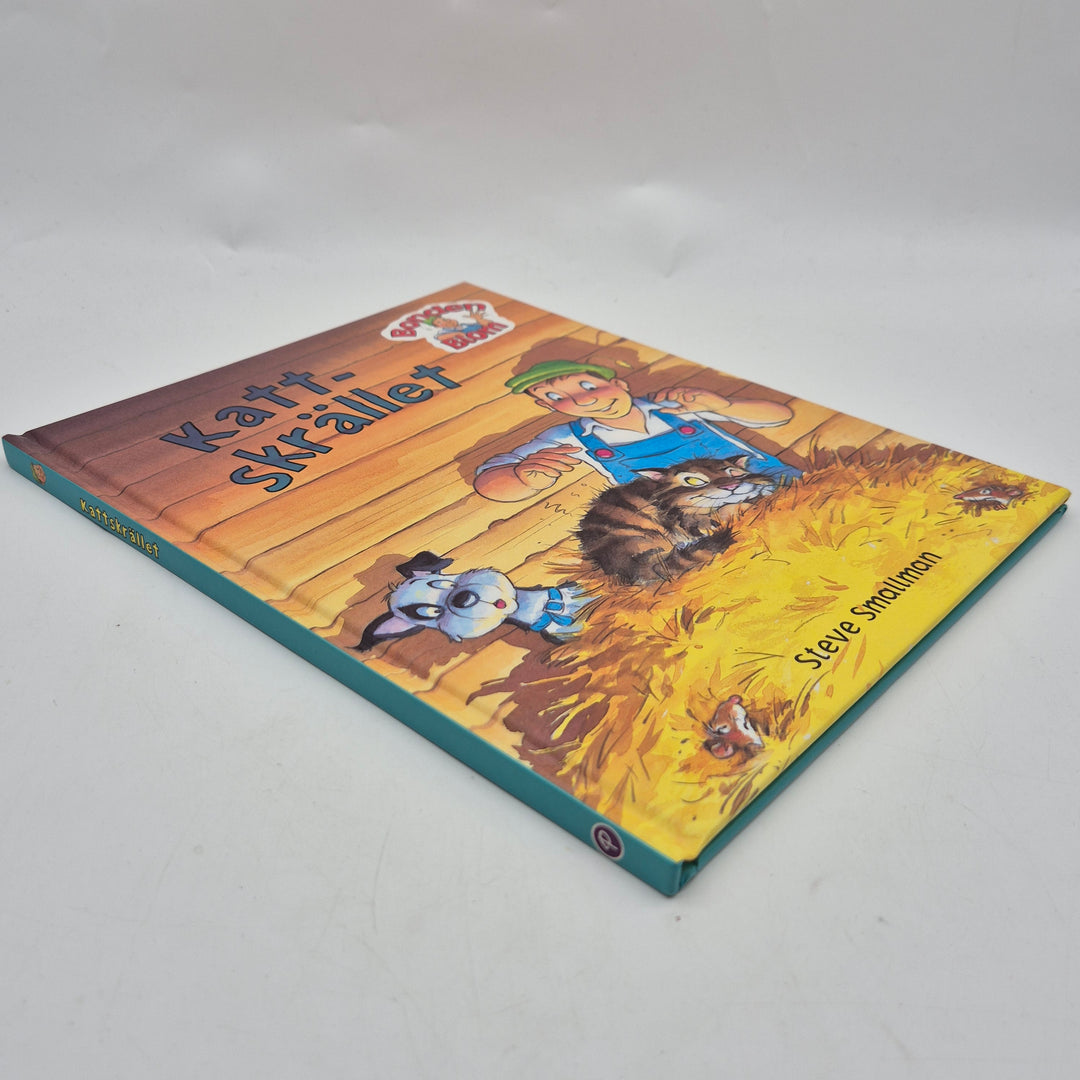 Bonden Blom Kattskrället bilderbok inbunden begagnad