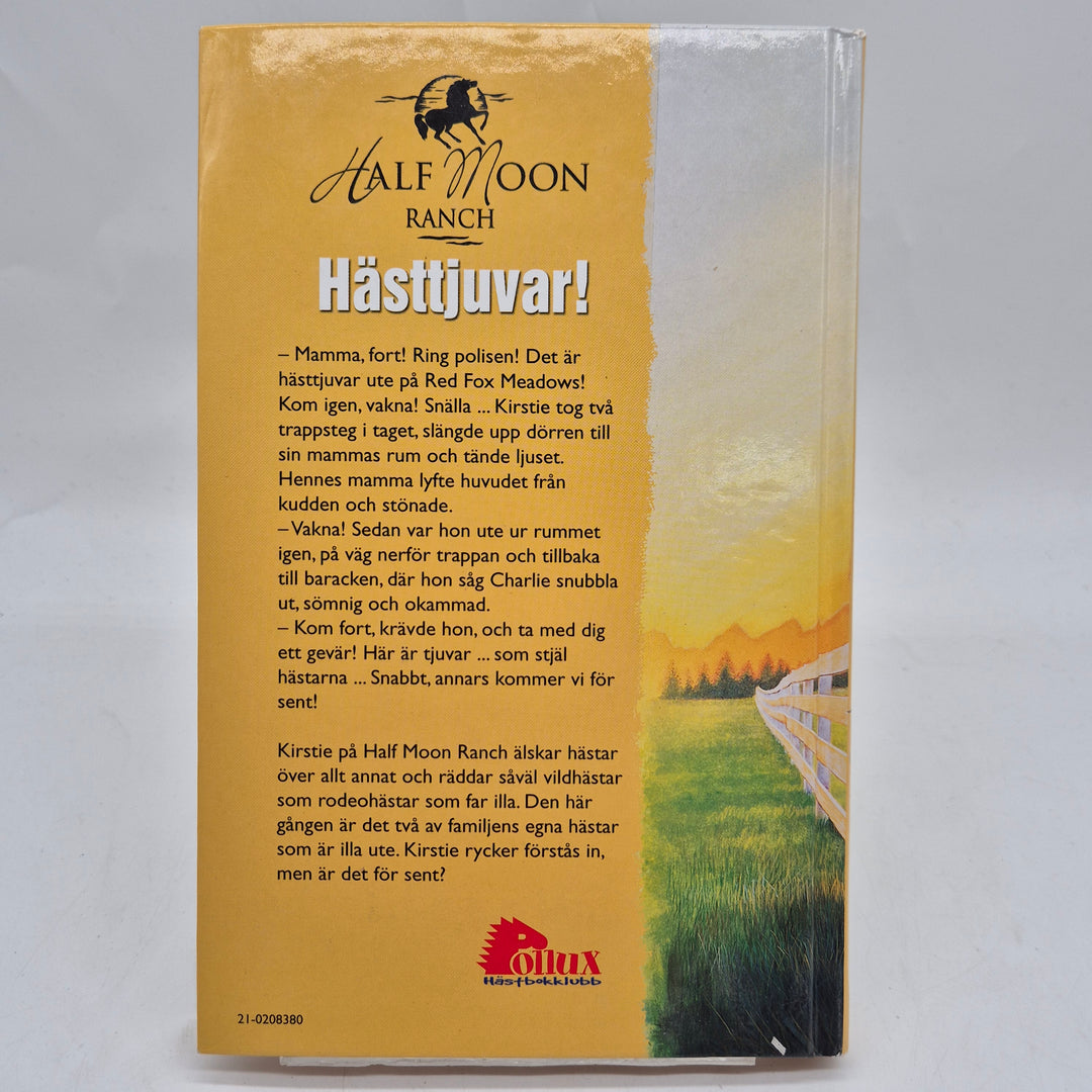 Hästtjuvar Half Moon Ranch ungdomsbok inbunden