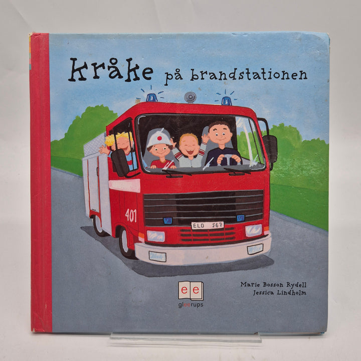 Barnbok Kråke på brandstationen Gleerups