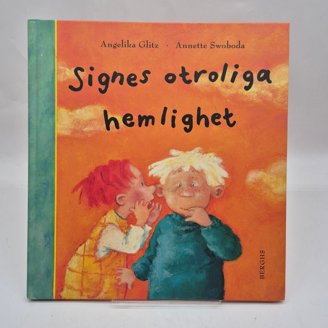 Signes otroliga hemlighet färgstark bilderbok Berghs
