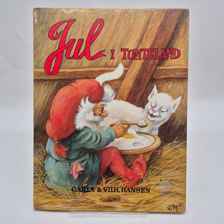Jul i Tomteland retro bilderbok Carlsen if