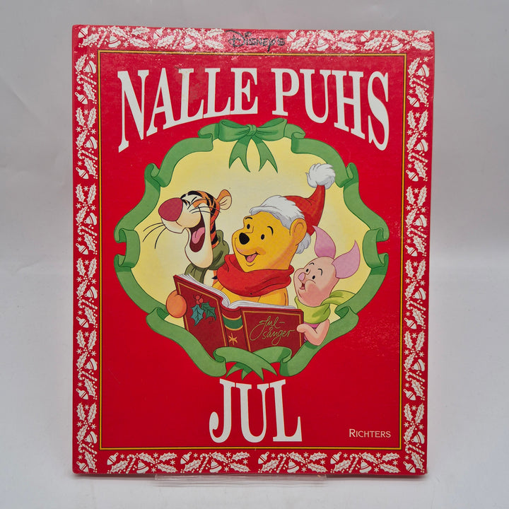 Nalle Puhs jul retro Disney barnbok