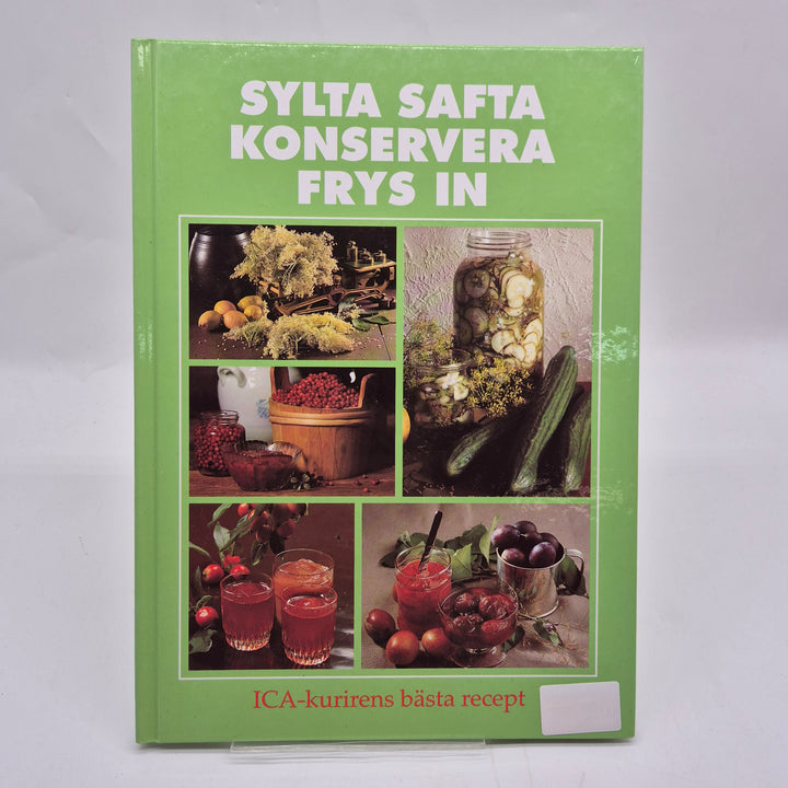 Retro kokbok ICA-kuriren sylt saft konservering