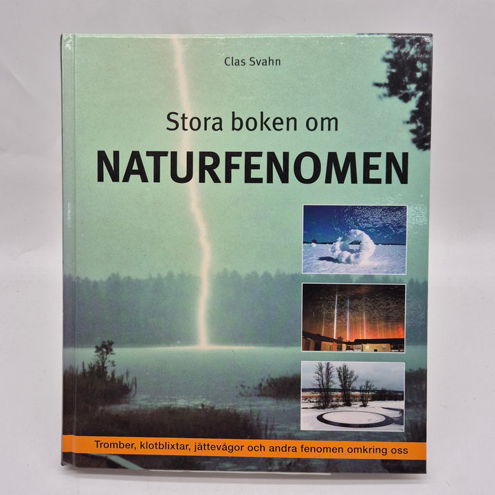 Stora boken om naturfenomen faktabok begagnad