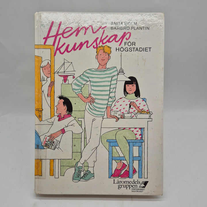 Retro lärobok hemkunskap högstadiet 1980-tal