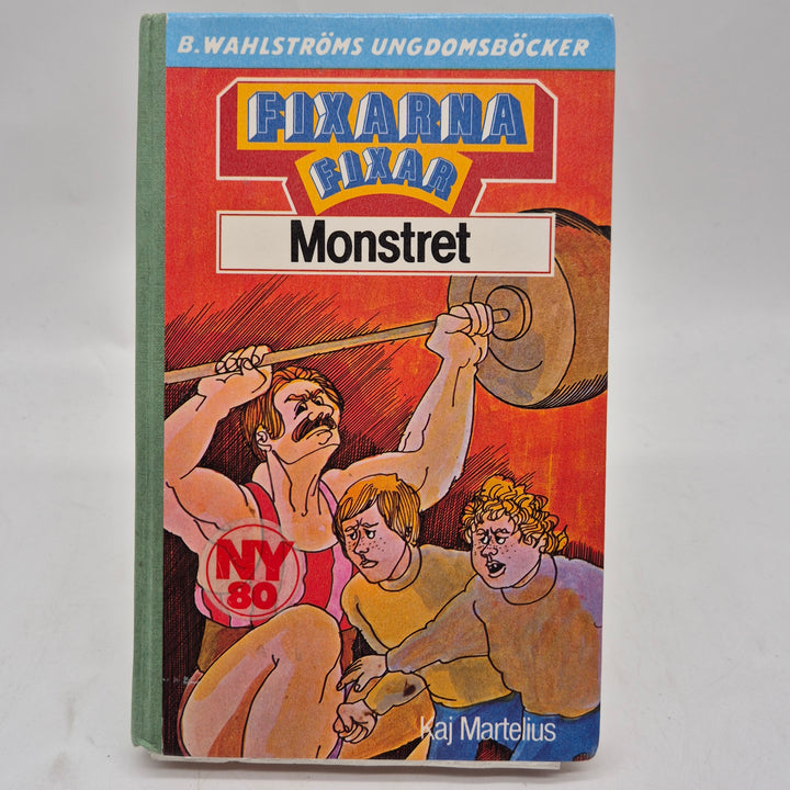 Retro ungdomsbok Fixarna fixar Monstret B Wahlströms
