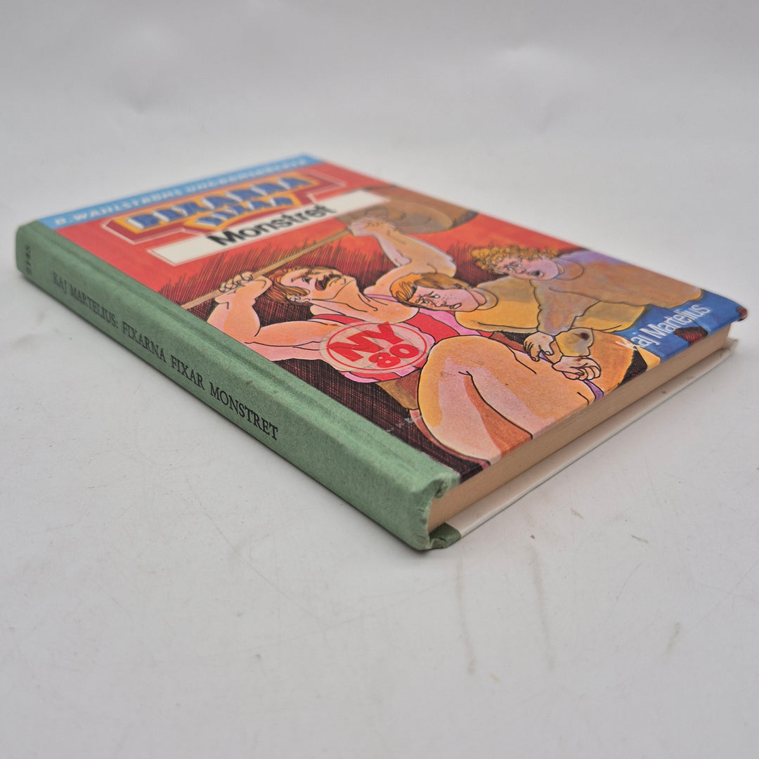 Retro ungdomsbok Fixarna fixar Monstret B Wahlströms