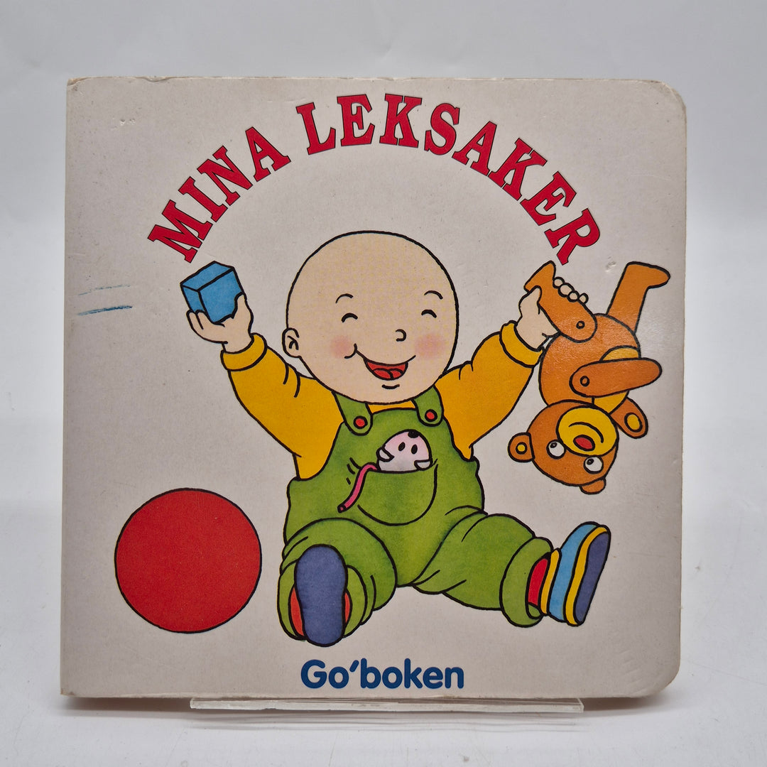 Mina leksaker pekbok i kartong Go´boken