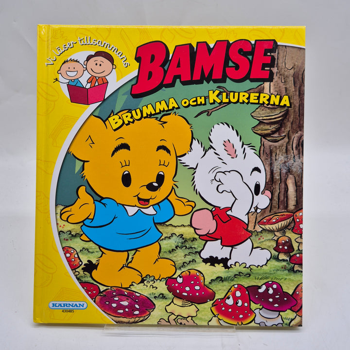 Bamse barnbok Brumma och klurena inbunden