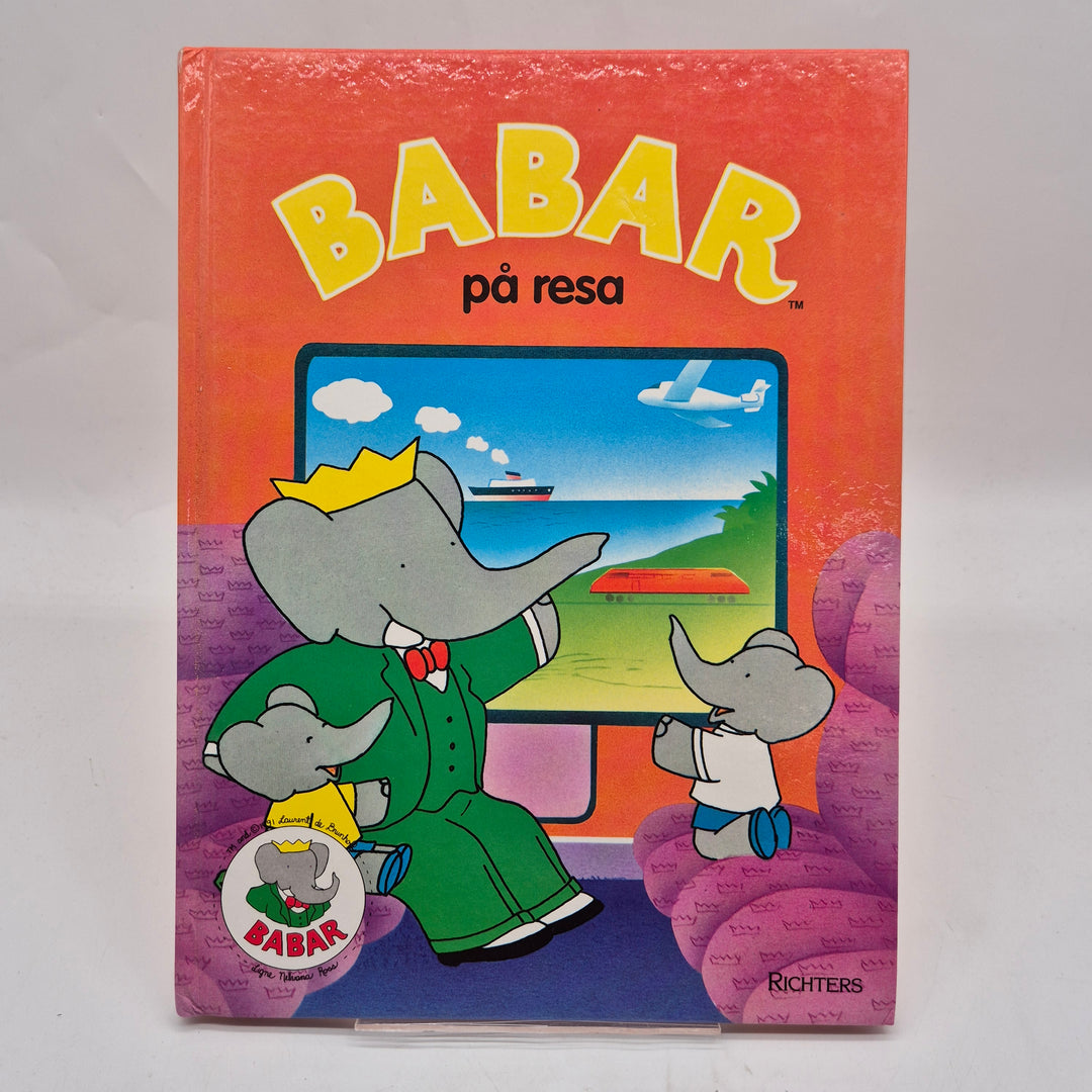 Babar på resa klassisk barnbok Richters