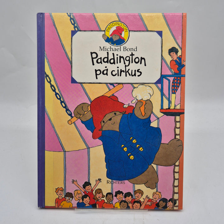 Paddington på cirkus barnbok Richters vintage