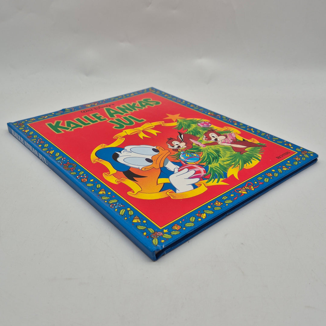 Retro julig barnbok Kalle Ankas Jul