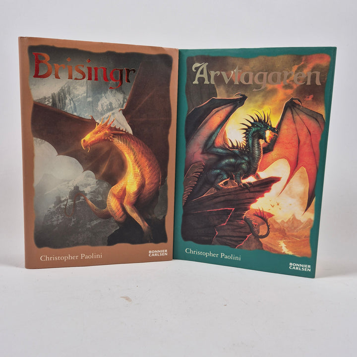 Brisingr och Arvtagaren bokpaket inbundna fantasy