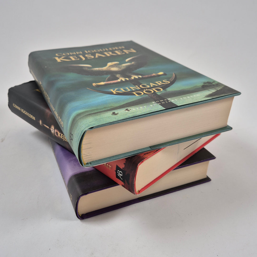 Conn Iggulden Kejsaren trilogi inbundna böcker