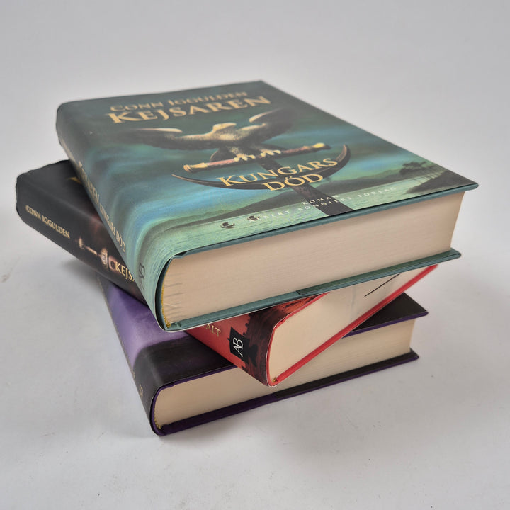 Conn Iggulden Kejsaren trilogi inbundna böcker