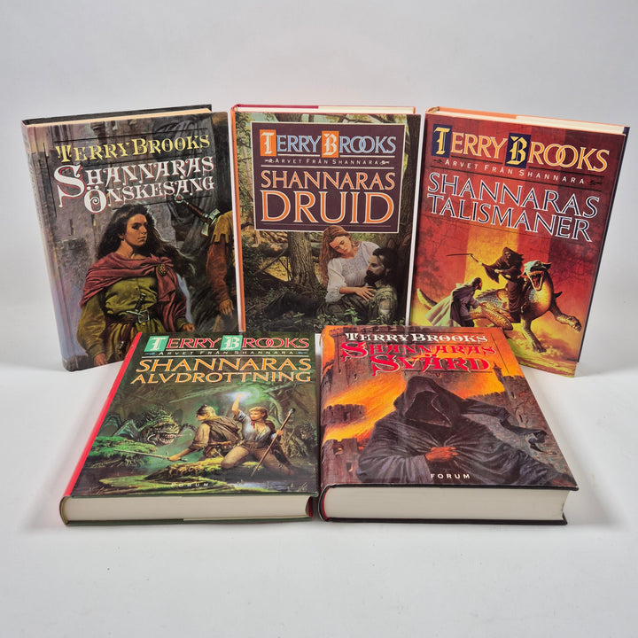 Shannara fantasybokpaket 5 inbundna Terry Brooks