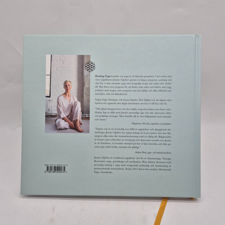 Healing Yoga bok Jennie Liljefors begagnad