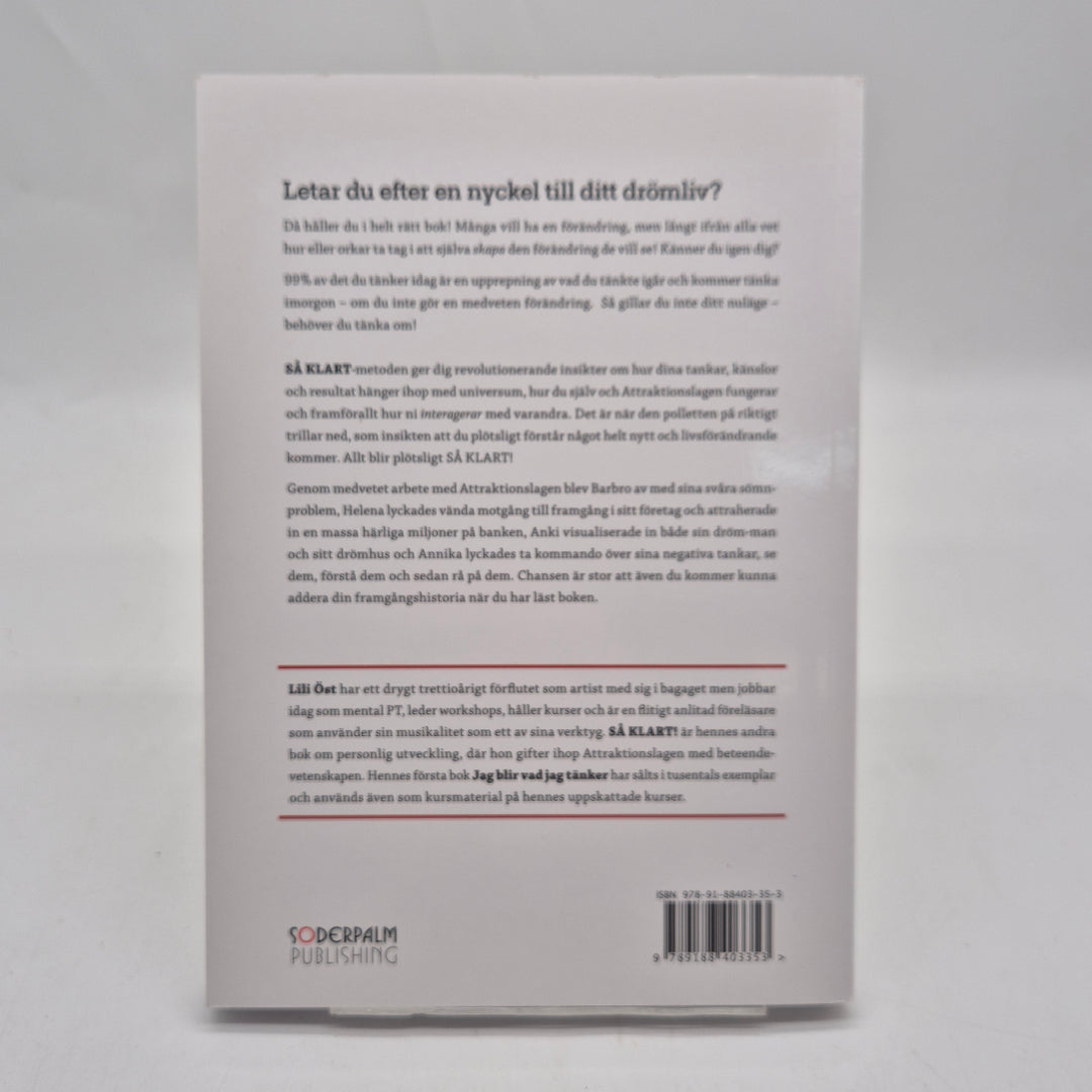 Så Klart bok personlig utveckling begagnad
