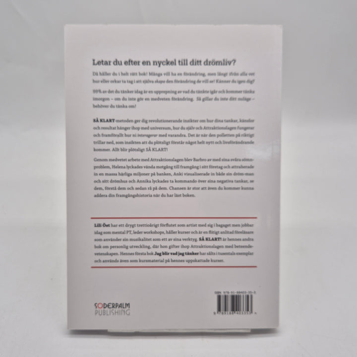 Så Klart bok personlig utveckling begagnad